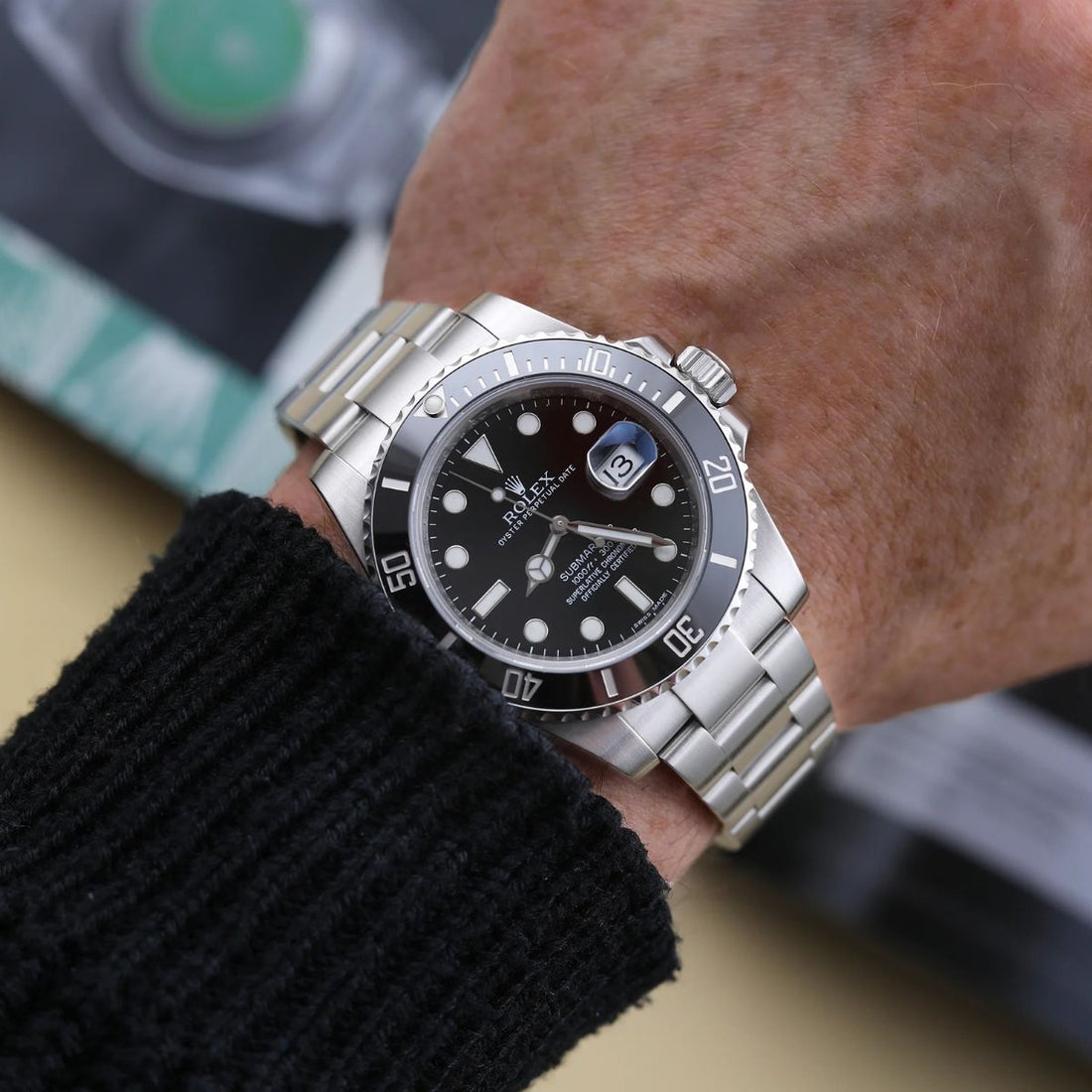 Submariner Date 116610LN “Black Ceramic”